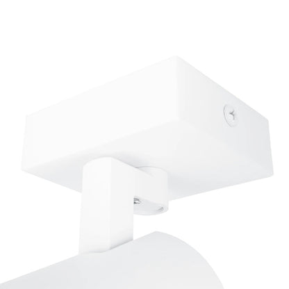 SPOTA KLV-101-0135 Κινούμενο Φωτιστικό Σποτ Οροφής για Λάμπα MR16 με Ντουί GU10 AC 220-240V IP20 - Λευκό Ματ - Μ7 x Π6 x Υ14