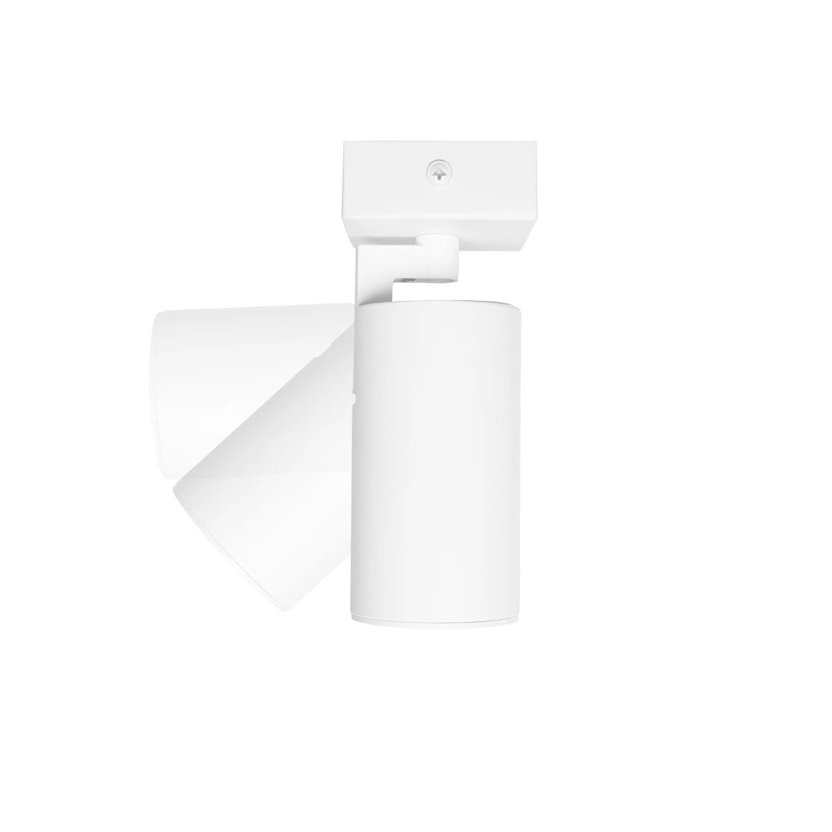 SPOTA KLV-101-0135 Κινούμενο Φωτιστικό Σποτ Οροφής για Λάμπα MR16 με Ντουί GU10 AC 220-240V IP20 - Λευκό Ματ - Μ7 x Π6 x Υ14