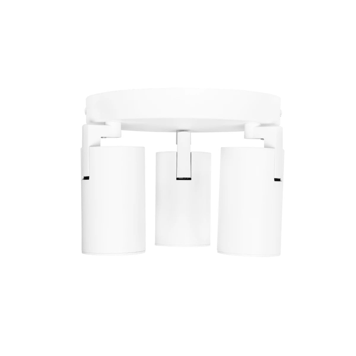 SPOTA KLV-101-0145 Κινούμενο Φωτιστικό Σποτ Οροφής για 3 Λάμπες MR16 με Ντουί GU10 AC 220-240V IP20 - Λευκό Ματ - Μ19 x Π19 x Υ14