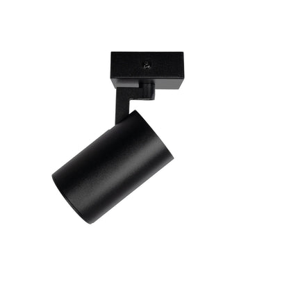 SPOTA KLV-101-0134 Κινούμενο Φωτιστικό Σποτ Οροφής για Λάμπα MR16 με Ντουί GU10 AC 220-240V IP20 - Μαύρο Ματ - Μ7 x Π6 x Υ14