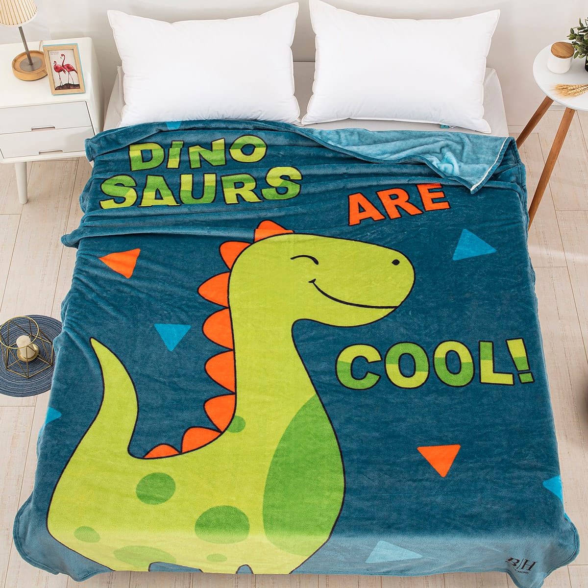 Κουβέρτα Μονή Art 6166 160x220εκ Μπλε