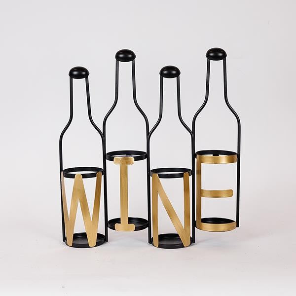 ΜΠΟΥΚΑΛΟΘΗΚΗ ΕΠΙΤΟΙΧΙΑ ΜΕΤΑΛΛΙΚΗ ΜΑΥΡΟ-ΧΡΥΣΟ 43.5x11x46.5