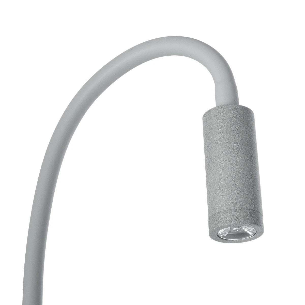 GOOSE 61689 Φωτιστικό Τοίχου - Απλίκα LED 3W 300lm 36° AC 220-240V IP20 - Reading Light - Θερμό Λευκό 2700K Γκρι Αλουμίνιο - Μ6.5 x Π22.5 x Υ23cm