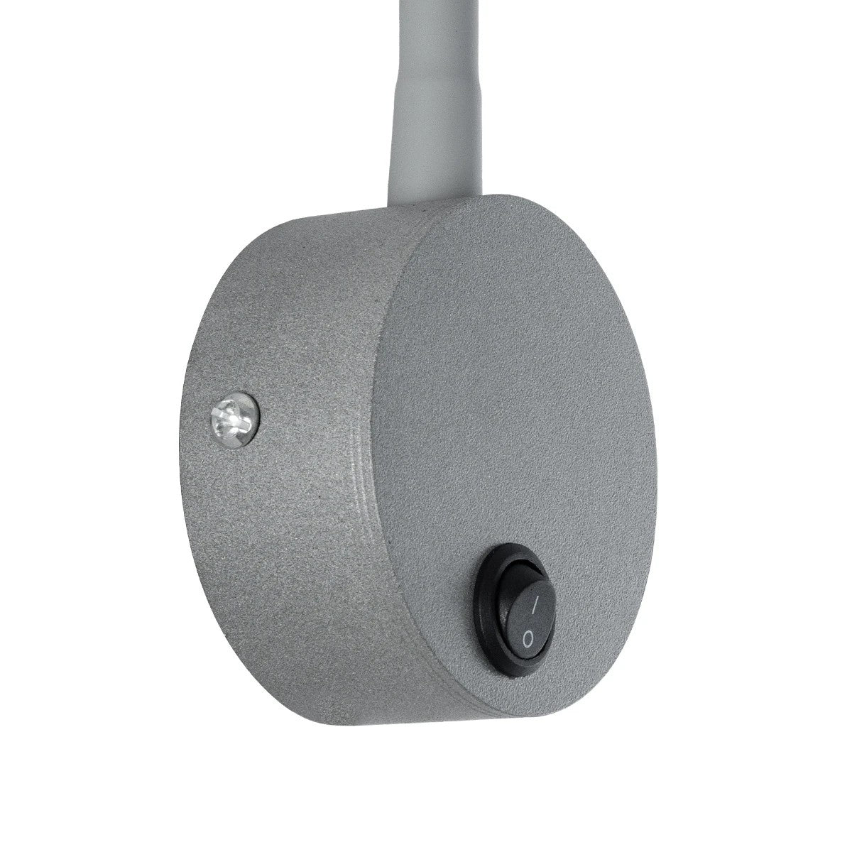 GOOSE 61689 Φωτιστικό Τοίχου - Απλίκα LED 3W 300lm 36° AC 220-240V IP20 - Reading Light - Θερμό Λευκό 2700K Γκρι Αλουμίνιο - Μ6.5 x Π22.5 x Υ23cm