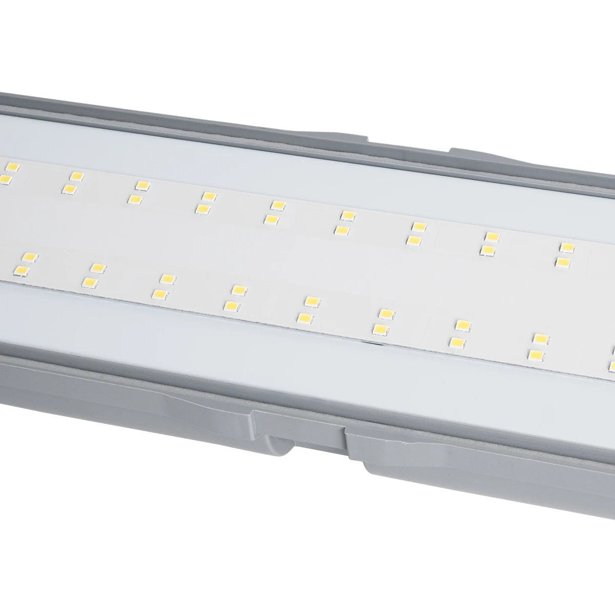 PARKING 61702 LED Γραμμικό Βιομηχανικό Φωτιστικό Tri-Proof 120cm 48W 5760lm 120° AC 220-240V Αδιάβροχο IP67 - 2.4G Smart Group Control System with Microwave Sensor - Μ120 x Π10,5 x Υ8cm - 5000K