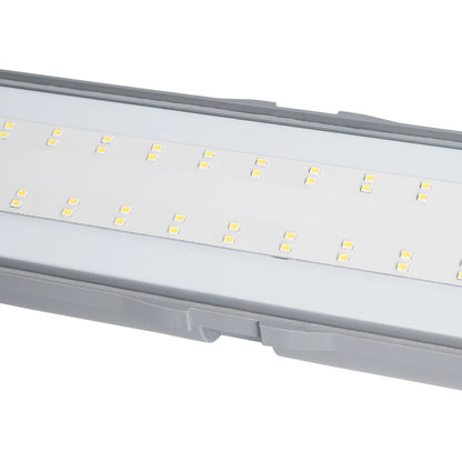 PARKING 61702 LED Γραμμικό Βιομηχανικό Φωτιστικό Tri-Proof 120cm 48W 5760lm 120° AC 220-240V Αδιάβροχο IP67 - 2.4G Smart Group Control System with Microwave Sensor - Μ120 x Π10,5 x Υ8cm - 5000K