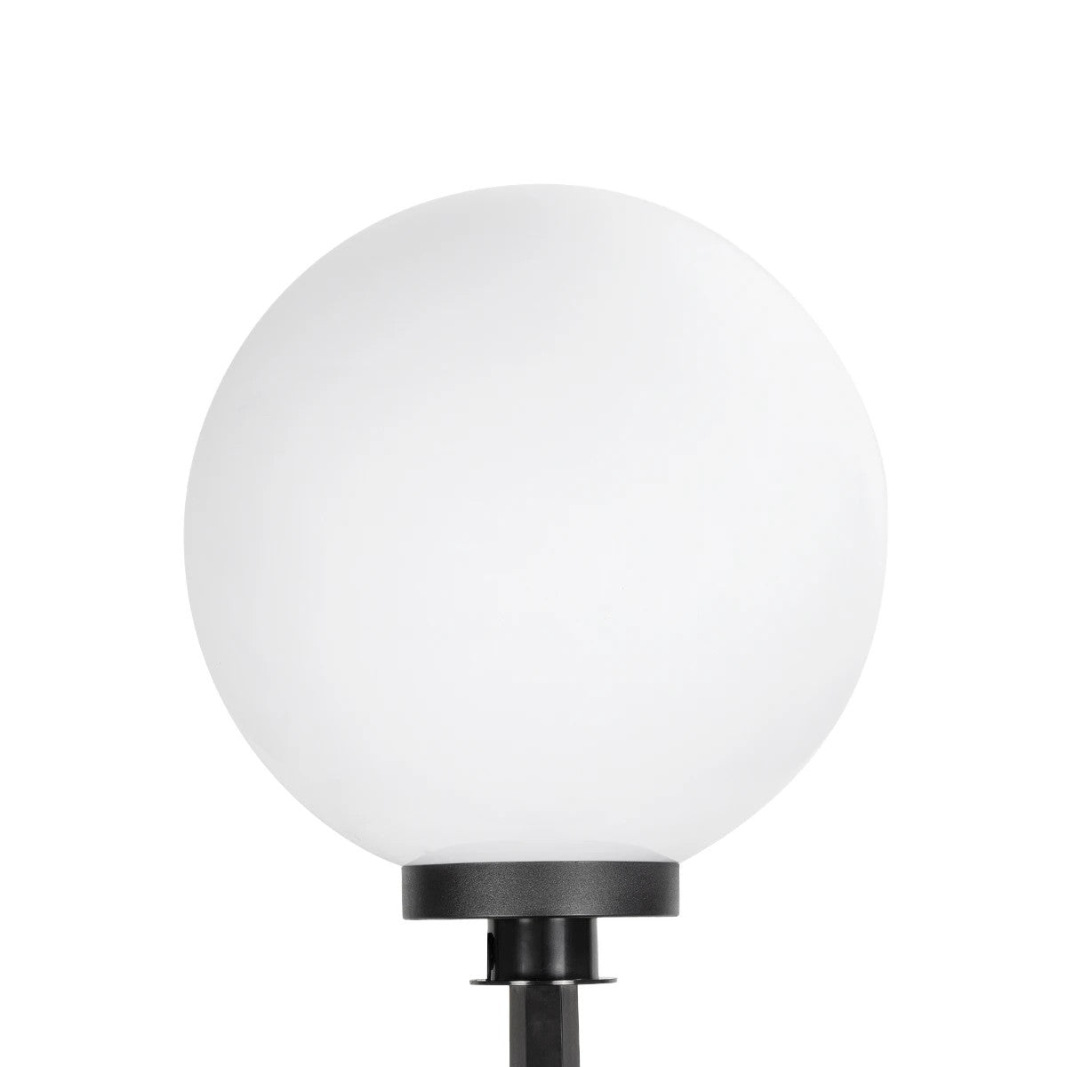 AGROS 61709 Φωτιστικό Κήπου / Καρφωτό με Ντουί 1 x E27 AC 220-240V Αδιάβροχο IP65 - Λευκό & Μάυρο - Μ40 x Π40 x Υ74cm