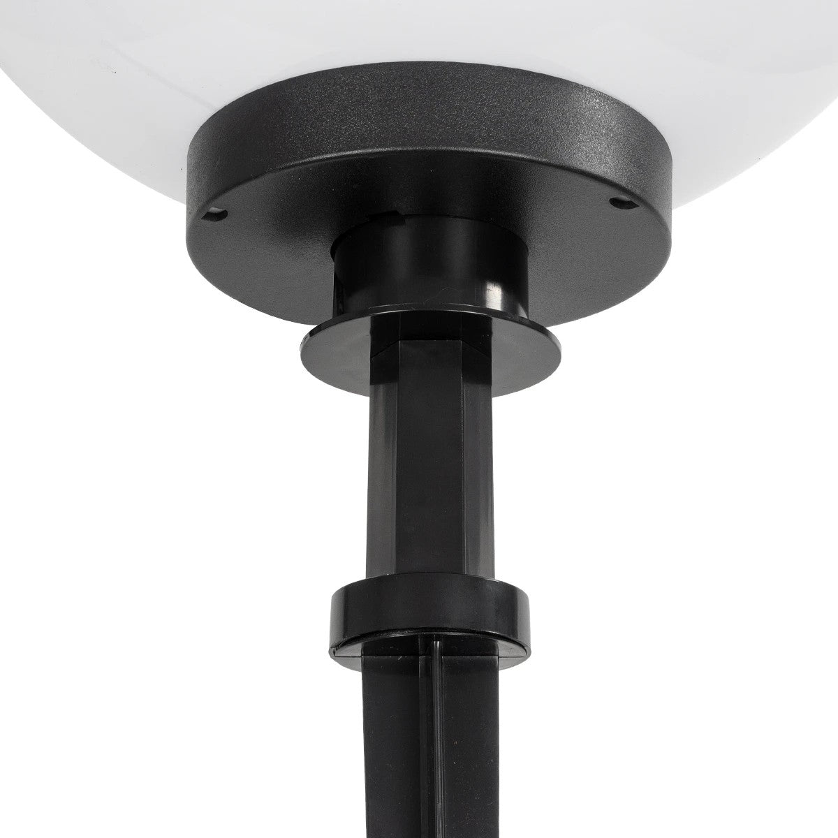 AGROS 61709 Φωτιστικό Κήπου / Καρφωτό με Ντουί 1 x E27 AC 220-240V Αδιάβροχο IP65 - Λευκό & Μάυρο - Μ40 x Π40 x Υ74cm