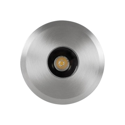 POOLIFY 61713 Υποβρύχιο Χωνευτό Σποτ για Σιντριβάνια/Πισίνες LED 3W 360lm 30° DC 24V Αδιάβροχο IP68 Θερμό Λευκό 2700K Dimmable - CREE XPE - Ανοξείδωτο Ατσάλι 316 & Tempered Glass - 1m VDE Rubber Καλώδιο - Φ6.5 x Υ8 / Q5.2