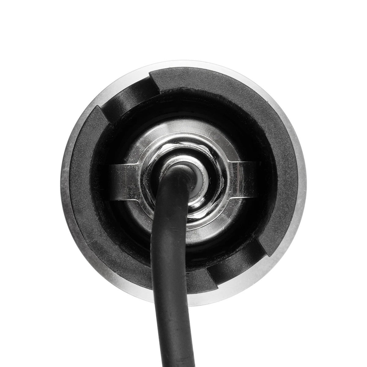 POOLIFY 61713 Υποβρύχιο Χωνευτό Σποτ για Σιντριβάνια/Πισίνες LED 3W 360lm 30° DC 24V Αδιάβροχο IP68 Θερμό Λευκό 2700K Dimmable - CREE XPE - Ανοξείδωτο Ατσάλι 316 & Tempered Glass - 1m VDE Rubber Καλώδιο - Φ6.5 x Υ8 / Q5.2