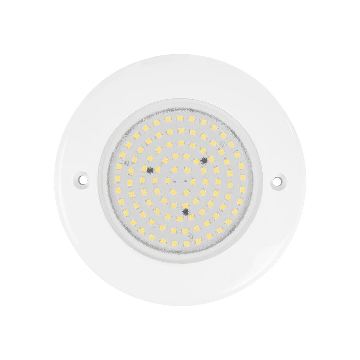 POOLARTY 61715 Υποβρύχιο Φωτιστικό για Σιντριβάνια/Πισίνες LED 8W 640lm 120° DC 12V Αδιάβροχο IP68 Φυσικό Λευκό 4500K Dimmable - Bridgelux SMD Chip - 1m VDE Rubber Καλώδιο - Μ13 x Π13 x Υ2