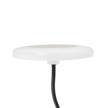 POOLARTY 61715 Υποβρύχιο Φωτιστικό για Σιντριβάνια/Πισίνες LED 8W 640lm 120° DC 12V Αδιάβροχο IP68 Φυσικό Λευκό 4500K Dimmable - Bridgelux SMD Chip - 1m VDE Rubber Καλώδιο - Μ13 x Π13 x Υ2