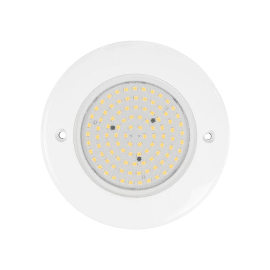 POOLARTY 61716 Υποβρύχιο Φωτιστικό για Σιντριβάνια/Πισίνες LED 8W 600lm 120° DC 12V Αδιάβροχο IP68 Θερμό Λευκό 2700K Dimmable - Bridgelux SMD Chip - 1m VDE Rubber Καλώδιο - Μ13 x Π13 x Υ2