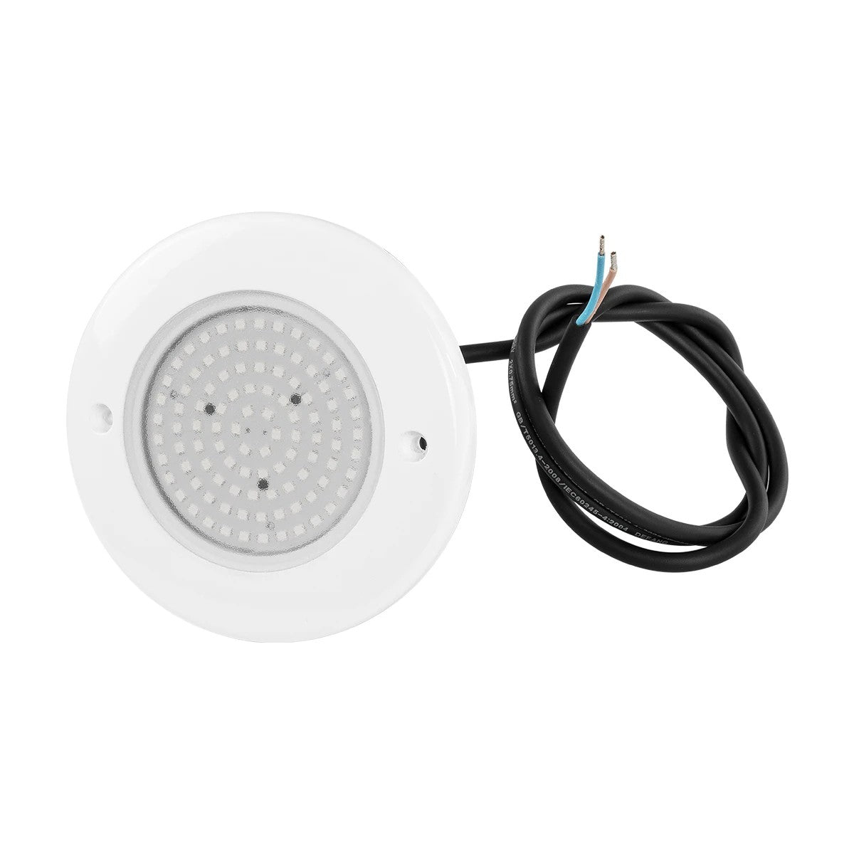 POOLARTY 61717 Υποβρύχιο Φωτιστικό για Σιντριβάνια/Πισίνες LED 8W 560lm 120° DC 12V Αδιάβροχο IP68 Μπλε Dimmable - Bridgelux SMD Chip - 1m VDE Rubber Καλώδιο - Μ13 x Π13 x Υ2