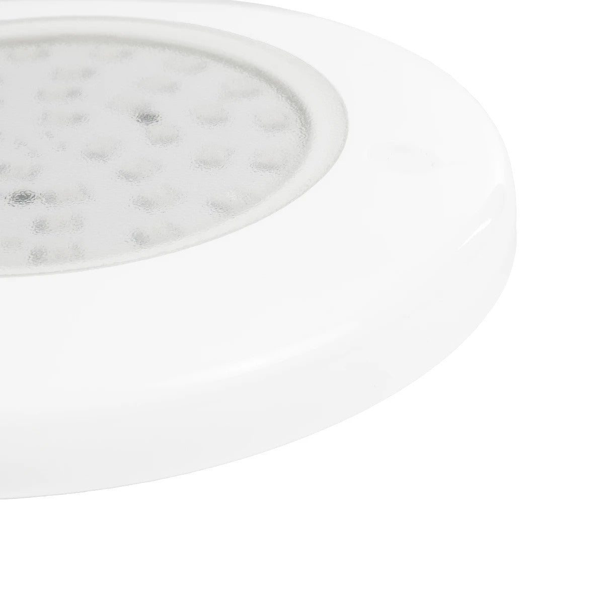 POOLARTY 61718 Υποβρύχιο Φωτιστικό για Σιντριβάνια/Πισίνες LED 8W 560lm 120° DC 12V Αδιάβροχο IP68 RGB Dimmable - Bridgelux SMD Chip - 1m VDE Rubber Καλώδιο - Μ13 x Π13 x Υ2