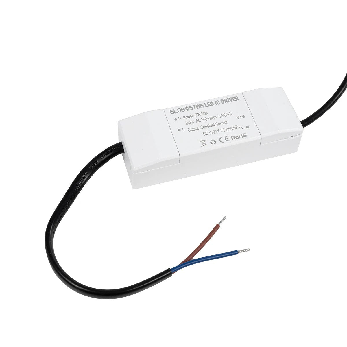 PINADO KLV-101-0129 Χωνευτό Φωτιστικό Downlight Σποτ LED 7W 875lm 15° AC 220-240V IP20 Φυσικό Λευκό 4500K - Bridgelux COB Chip & TÜV SÜD Driver - Λευκό Ματ - Μ8.3 x Π8.3 x Υ8.2 / Q7.3