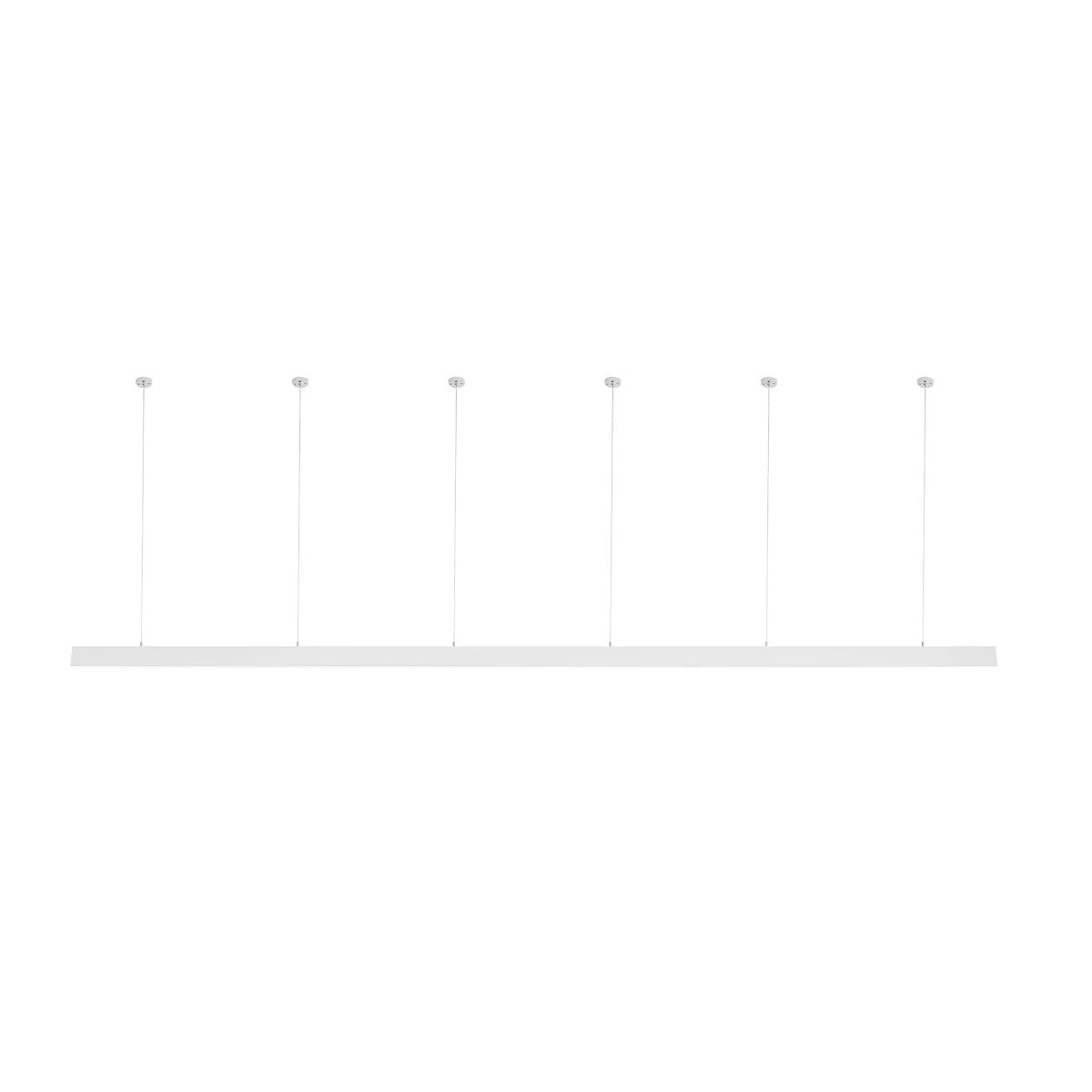 ALP-LINEAR LUMILINE 61763-3M Επιφανειακό / Κρεμαστό Προφίλ Αλουμινίου με Λευκό Γαλακτερό Πατητό Κάλυμμα για Ταινίες LED IP20 - Λευκό Ματ - Μ300 x Π3.5 x Υ7cm