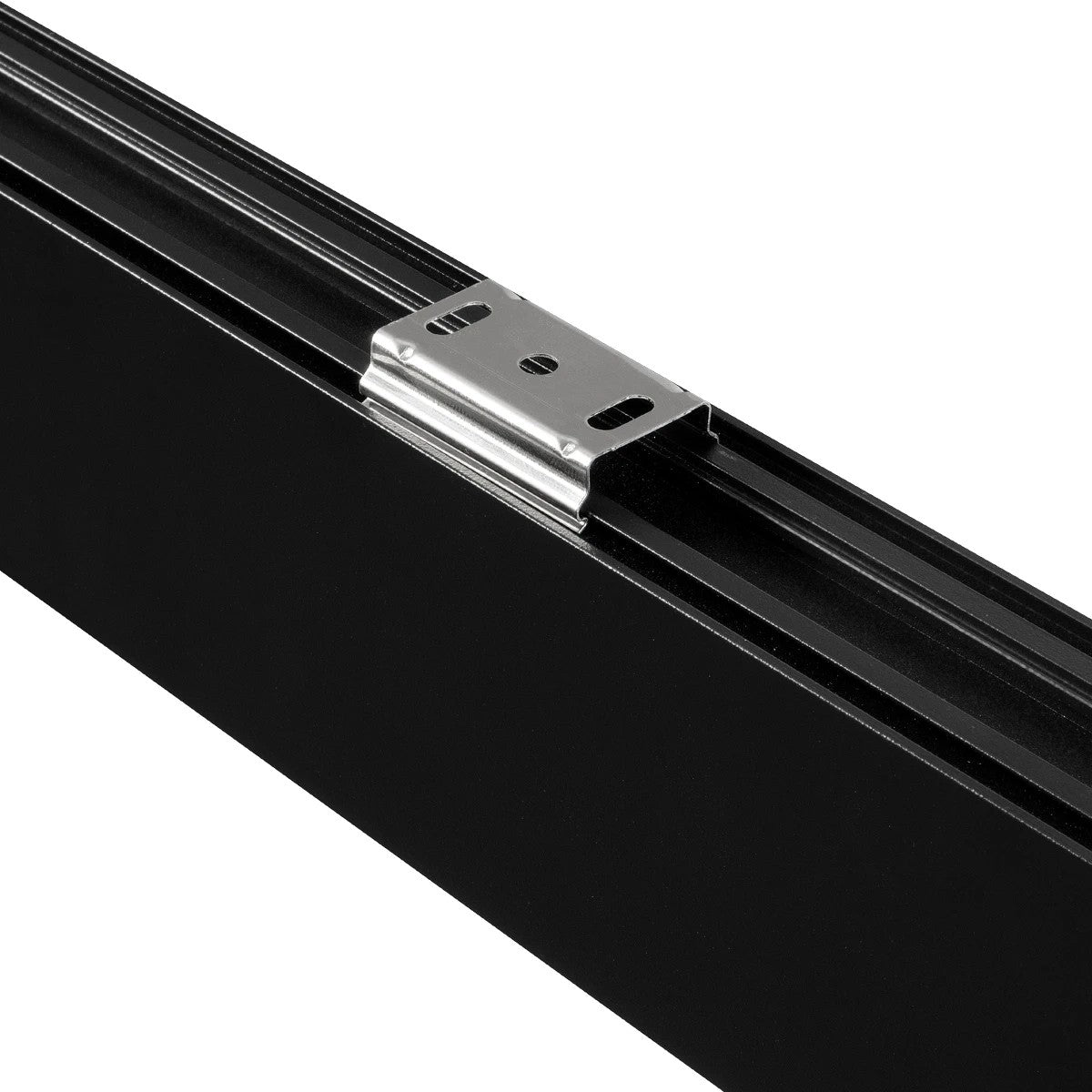 ALP-LINEAR LUMILINE 61764-3M Επιφανειακό / Κρεμαστό Προφίλ Αλουμινίου με Λευκό Γαλακτερό Πατητό Κάλυμμα για Ταινίες LED IP20 - Μαύρο Ματ - Μ300 x Π3.5 x Υ7cm