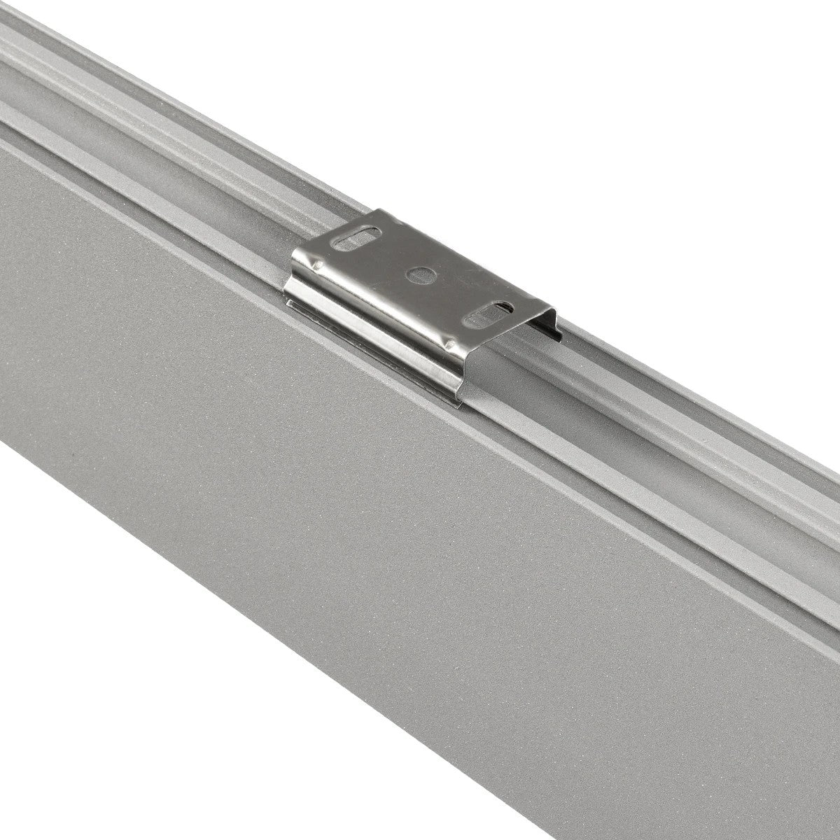 ALP-LINEAR LUMILINE 61765-3M Επιφανειακό / Κρεμαστό Προφίλ Αλουμινίου με Λευκό Γαλακτερό Πατητό Κάλυμμα για Ταινίες LED IP20 - Γκρι Ανθρακί Ματ - Μ300 x Π3.5 x Υ7cm