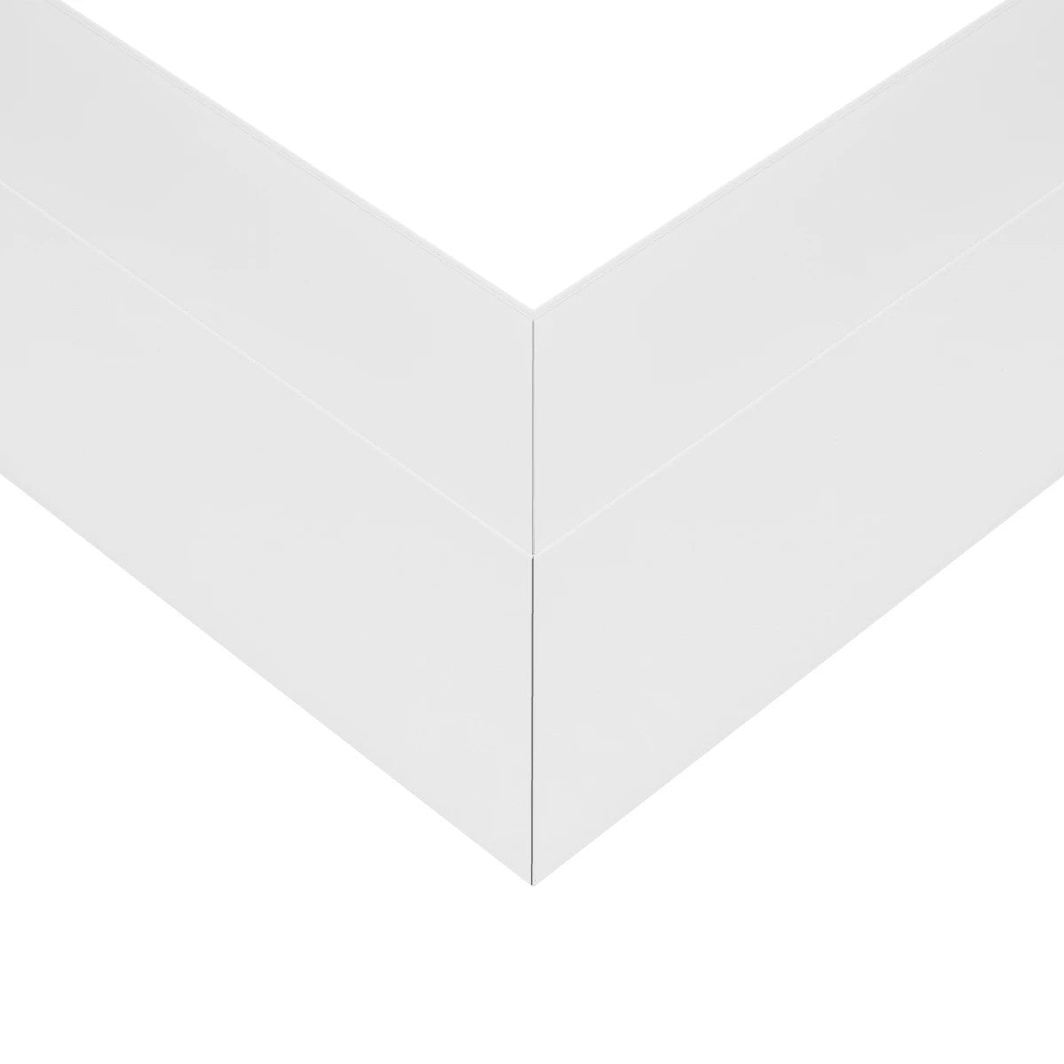 ALP-CORNER-SIDE90 LUMILINE 61766 Επιφανειακό / Κρεμαστό Προφίλ Αλουμινίου Γωνία με Λευκό Γαλακτερό Πατητό Κάλυμμα για Ταινίες LED IP20 - Λευκό Ματ - Μ30 x Π3.5 x Υ7cm