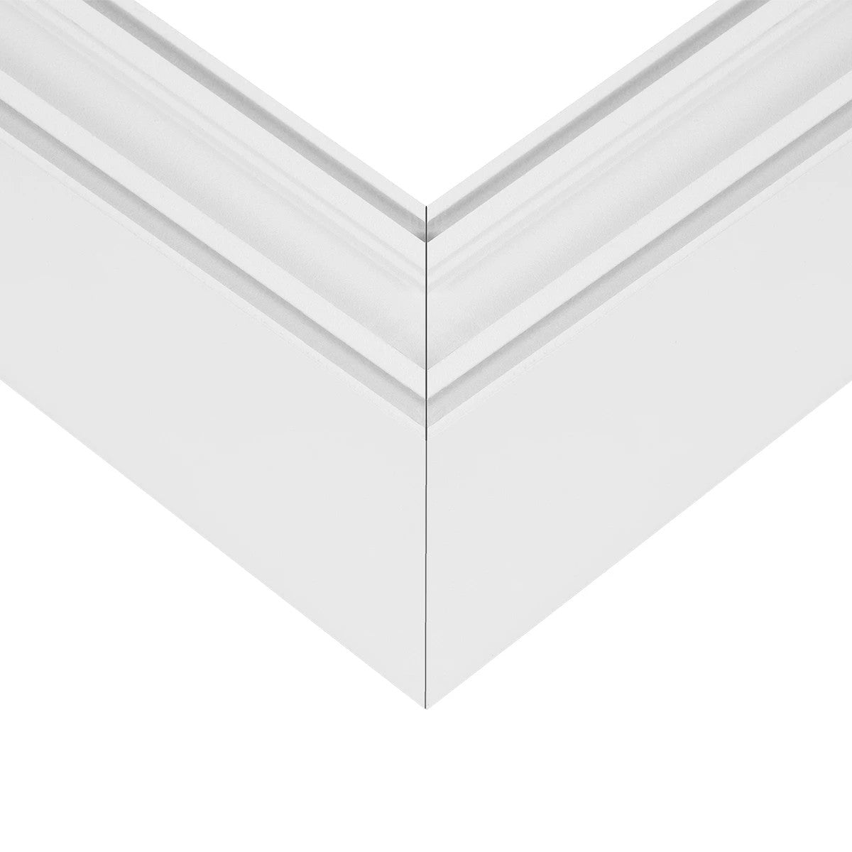 ALP-CORNER-SIDE90 LUMILINE 61766 Επιφανειακό / Κρεμαστό Προφίλ Αλουμινίου Γωνία με Λευκό Γαλακτερό Πατητό Κάλυμμα για Ταινίες LED IP20 - Λευκό Ματ - Μ30 x Π3.5 x Υ7cm