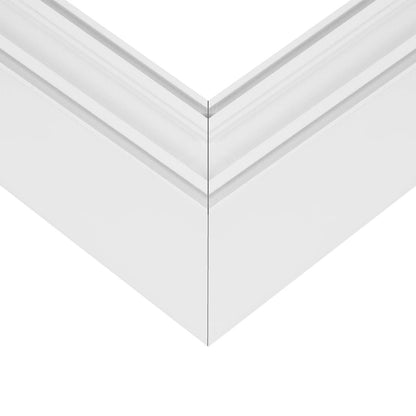 ALP-CORNER-SIDE90 LUMILINE 61766 Επιφανειακό / Κρεμαστό Προφίλ Αλουμινίου Γωνία με Λευκό Γαλακτερό Πατητό Κάλυμμα για Ταινίες LED IP20 - Λευκό Ματ - Μ30 x Π3.5 x Υ7cm