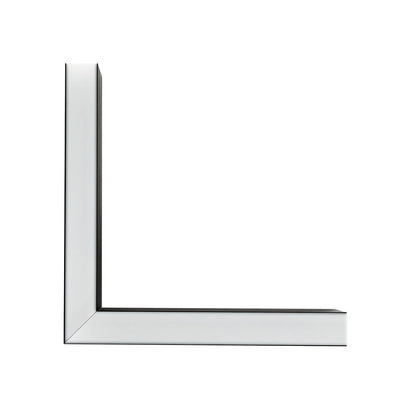 ALP-CORNER-SIDE90 LUMILINE 61767 Επιφανειακό / Κρεμαστό Προφίλ Αλουμινίου Γωνία με Λευκό Γαλακτερό Πατητό Κάλυμμα για Ταινίες LED IP20 - Μαύρο Ματ - Μ30 x Π3.5 x Υ7cm