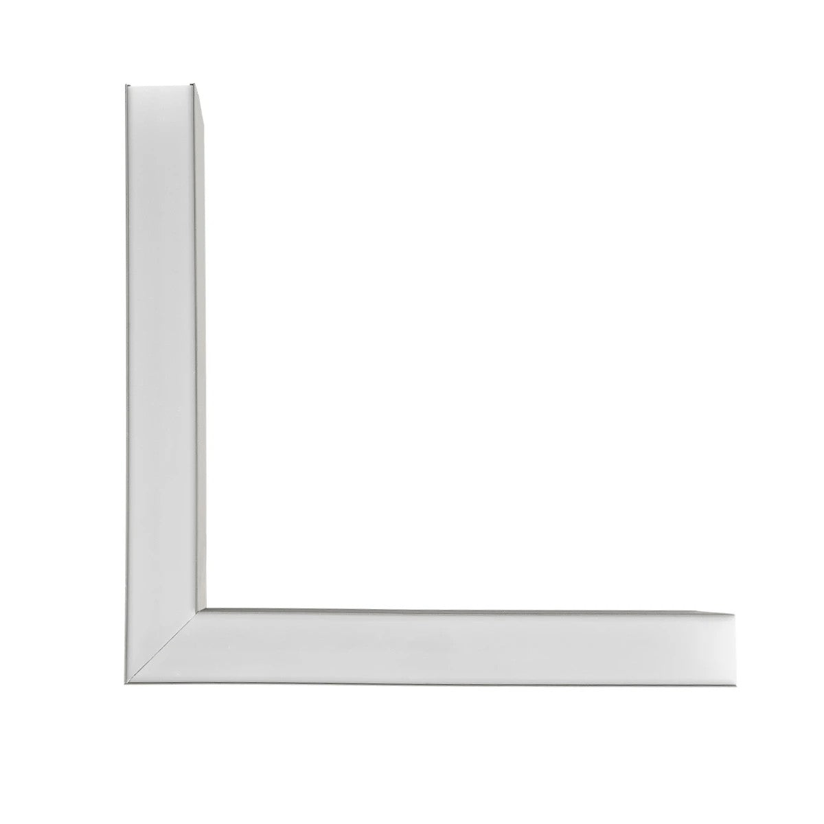 ALP-CORNER-SIDE90 LUMILINE 61768 Επιφανειακό / Κρεμαστό Προφίλ Αλουμινίου Γωνία με Λευκό Γαλακτερό Πατητό Κάλυμμα για Ταινίες LED IP20 - Γκρι Ανθρακί Ματ - Μ30 x Π3.5 x Υ7cm