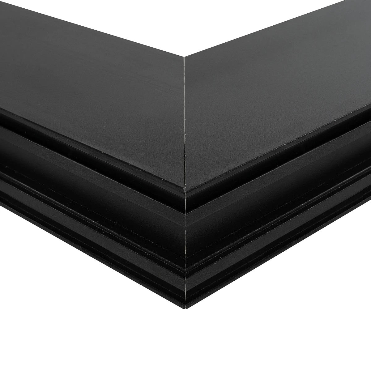 ALP-CORNER-IN90 LUMILINE 61770 Επιφανειακό / Κρεμαστό Προφίλ Αλουμινίου Γωνία με Λευκό Γαλακτερό Πατητό Κάλυμμα για Ταινίες LED IP20 - Μαύρο Ματ - Μ30 x Π3.5 x Υ7cm