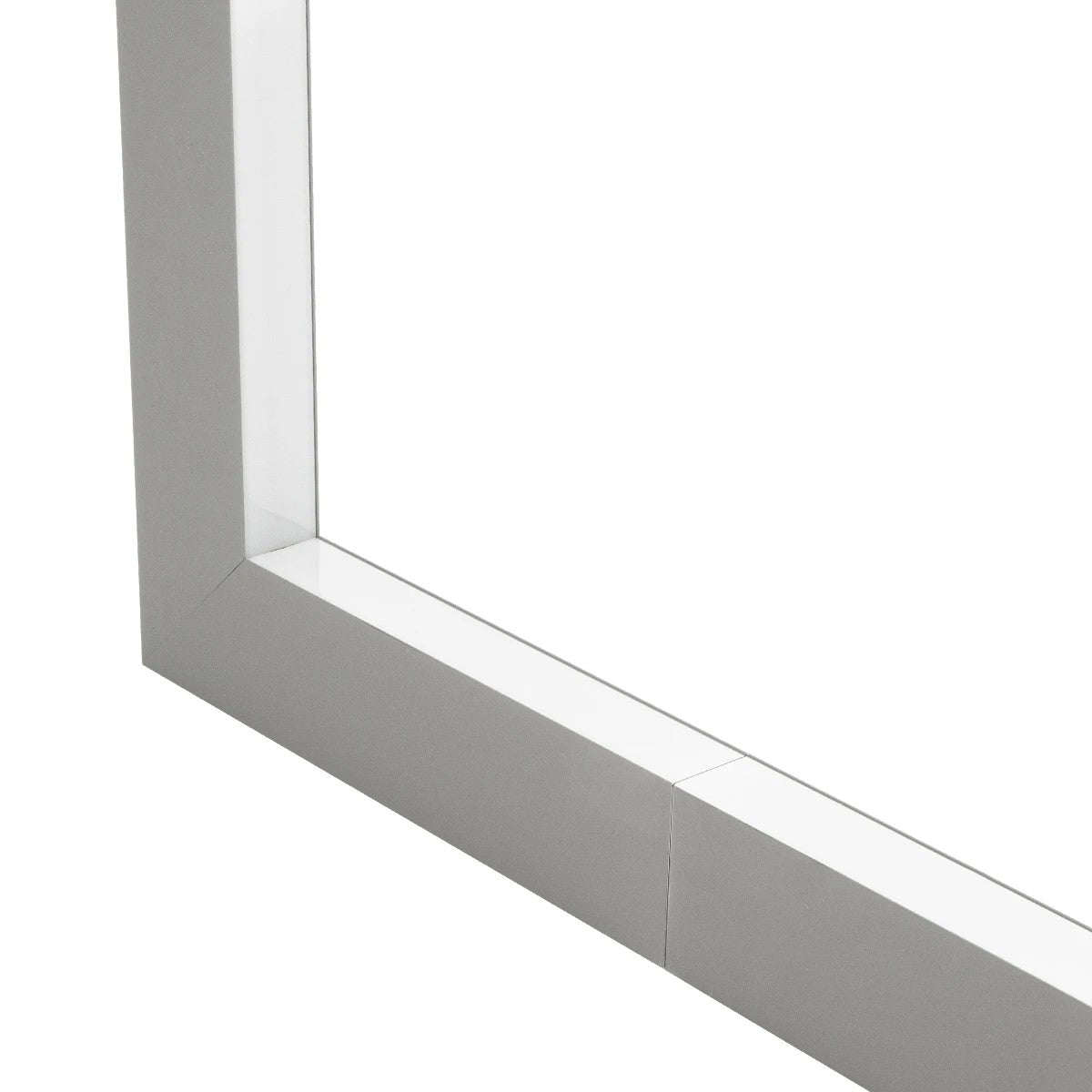 ALP-CORNER-IN90 LUMILINE 61771 Επιφανειακό / Κρεμαστό Προφίλ Αλουμινίου Γωνία με Λευκό Γαλακτερό Πατητό Κάλυμμα για Ταινίες LED IP20 - Γκρι Ανθρακί Ματ - Μ30 x Π3.5 x Υ7cm