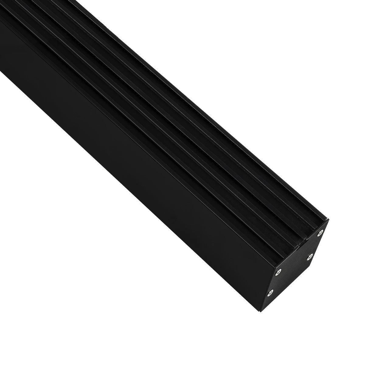 ALP-LINEAR BRIGHTRAIL 61775-3M Επιφανειακό / Κρεμαστό Προφίλ Αλουμινίου με Λευκό Γαλακτερό Πατητό Κάλυμμα για Ταινίες LED IP20 - Μαύρο Ματ - Μ300 x Π5 x Υ7.5cm