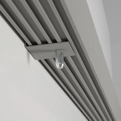 ALP-LINEAR BRIGHTRAIL 61776-3M Επιφανειακό / Κρεμαστό Προφίλ Αλουμινίου με Λευκό Γαλακτερό Πατητό Κάλυμμα για Ταινίες LED IP20 - Γκρι Ανθρακί Ματ - Μ300 x Π5 x Υ7.5cm