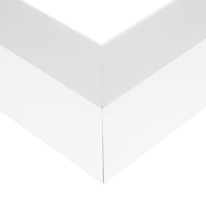 ALP-CORNER-SIDE90 BRIGHTRAIL 61777 Επιφανειακό / Κρεμαστό Προφίλ Αλουμινίου Γωνία με Λευκό Γαλακτερό Πατητό Κάλυμμα για Ταινίες LED IP20 - Λευκό Ματ - Μ30 x Π5 x Υ7.5cm