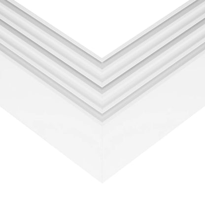 ALP-CORNER-SIDE90 BRIGHTRAIL 61777 Επιφανειακό / Κρεμαστό Προφίλ Αλουμινίου Γωνία με Λευκό Γαλακτερό Πατητό Κάλυμμα για Ταινίες LED IP20 - Λευκό Ματ - Μ30 x Π5 x Υ7.5cm