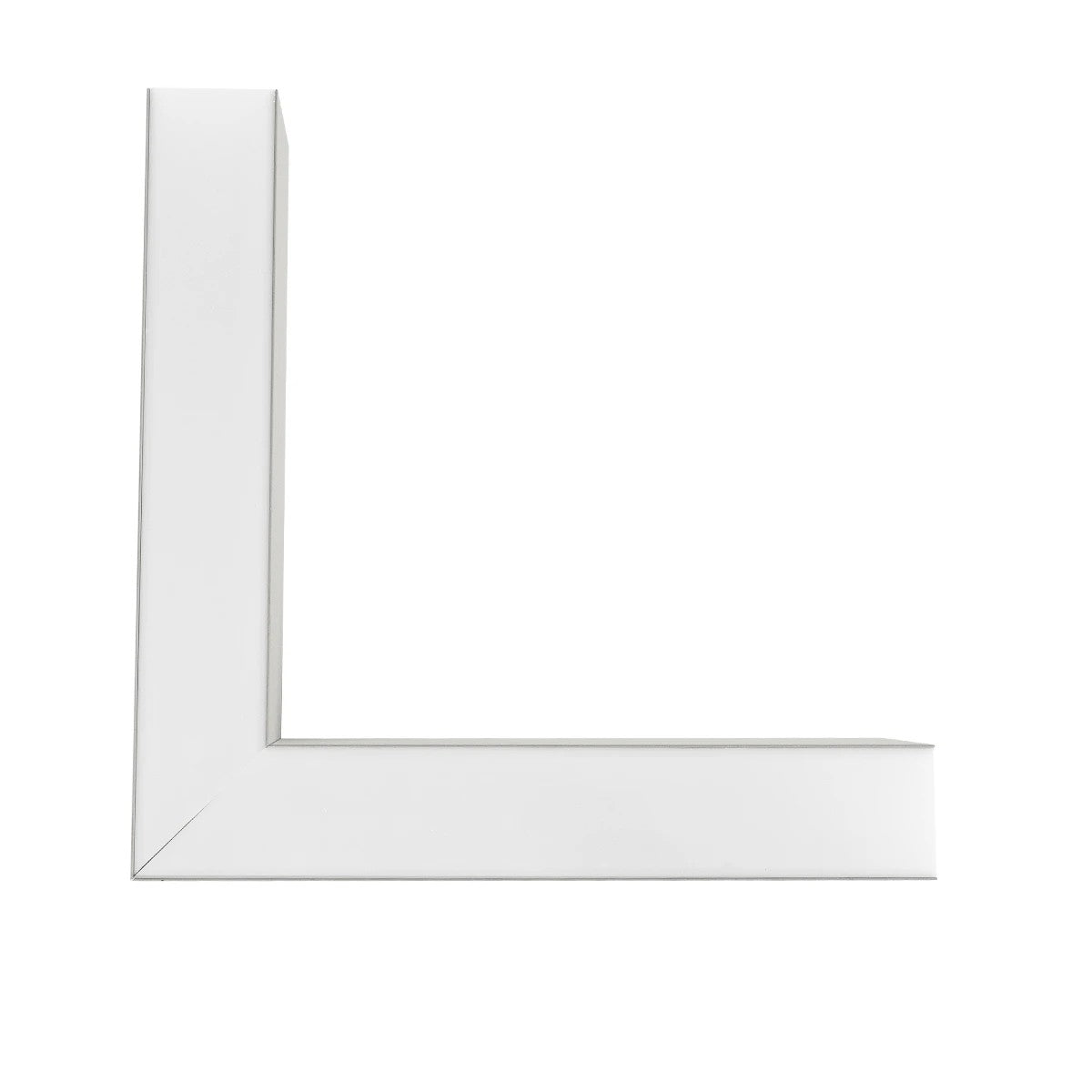 ALP-CORNER-SIDE90 BRIGHTRAIL 61779 Επιφανειακό / Κρεμαστό Προφίλ Αλουμινίου Γωνία με Λευκό Γαλακτερό Πατητό Κάλυμμα για Ταινίες LED IP20 - Γκρι Ανθρακί Ματ - Μ30 x Π5 x Υ7.5cm