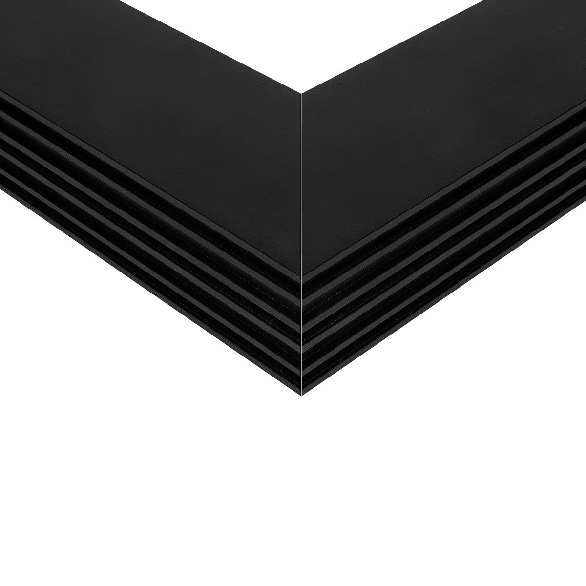 ALP-CORNER-IN90 BRIGHTRAIL 61781 Επιφανειακό / Κρεμαστό Προφίλ Αλουμινίου Γωνία με Λευκό Γαλακτερό Πατητό Κάλυμμα για Ταινίες LED IP20 - Μαύρο Ματ - Μ30 x Π5 x Υ7.5cm