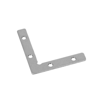 LUMILINE 61783 Σύνδεσμος Γ Επέκτασης Προφίλ Αλουμινίου - Ασημί - Μ4.6 x Π0.8 x Υ4.6cm