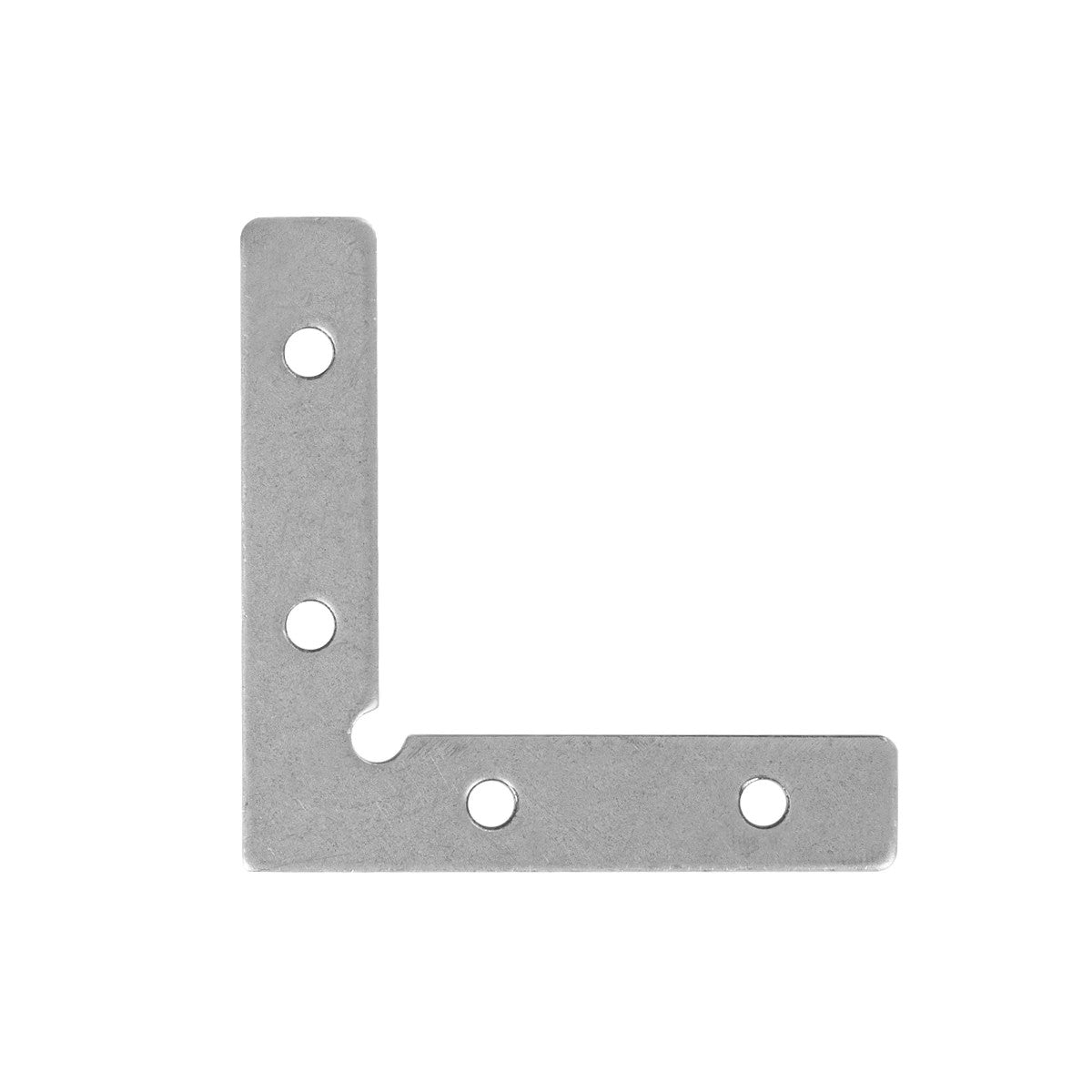 BRIGHTRAIL 61784 Σύνδεσμος Γ Επέκτασης Προφίλ Αλουμινίου - Ασημί - Μ4.8 x Π1 x Υ4.8cm