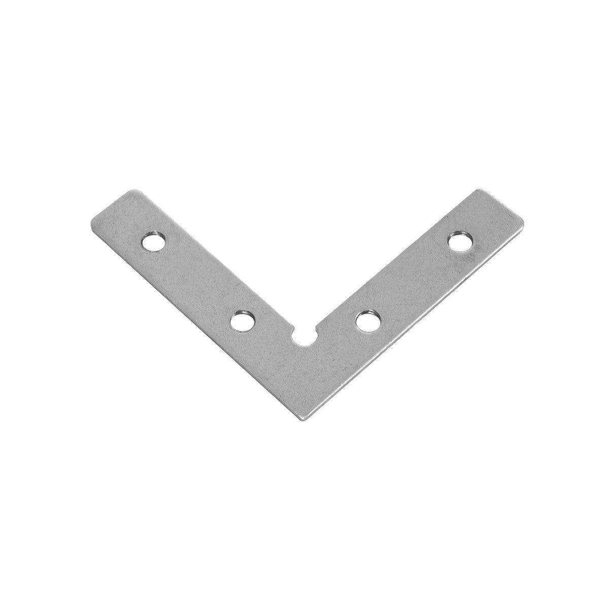 BRIGHTRAIL 61784 Σύνδεσμος Γ Επέκτασης Προφίλ Αλουμινίου - Ασημί - Μ4.8 x Π1 x Υ4.8cm