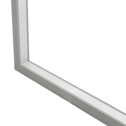 ALP-CORNER-IN90 RECESSA 61793 Χωνευτό Προφίλ Αλουμινίου Γωνία με Λευκό Γαλακτερό Πατητό Κάλυμμα για Ταινίες LED IP20 - Γκρι Ανθρακί Ματ - Μ30 x Π3.5 x Υ4cm