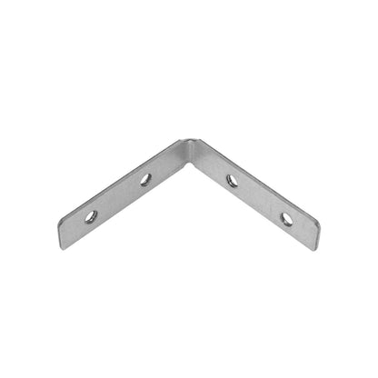 BRIGHTRAIL 61795 Σύνδεσμος Γ Επέκτασης Προφίλ Αλουμινίου - Ασημί - Μ4.8 x Π1 x Υ4.8cm