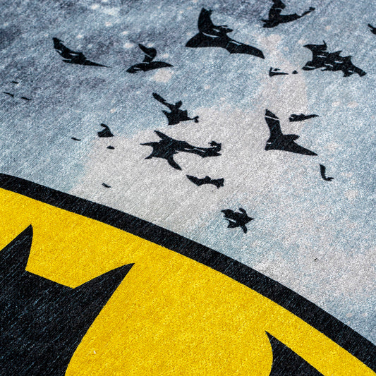 Πατάκι Art 6184 Batman 55x85εκ Γκρι