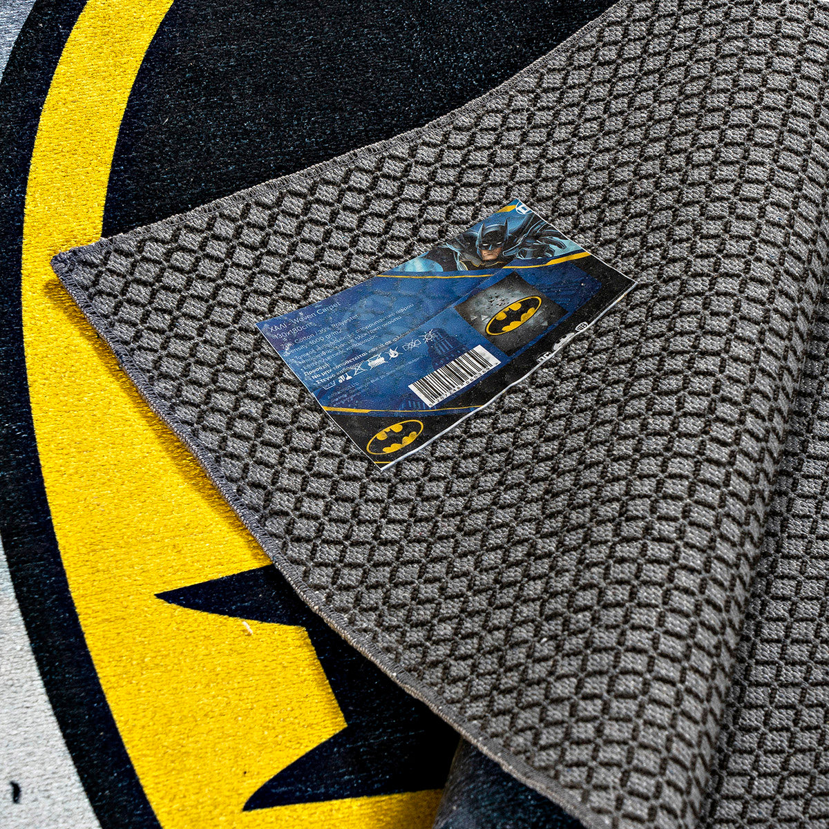 Πατάκι Art 6184 Batman 55x85εκ Γκρι