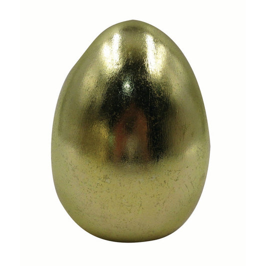 Αυγό Κεραμικό Χρυσό 16εκ