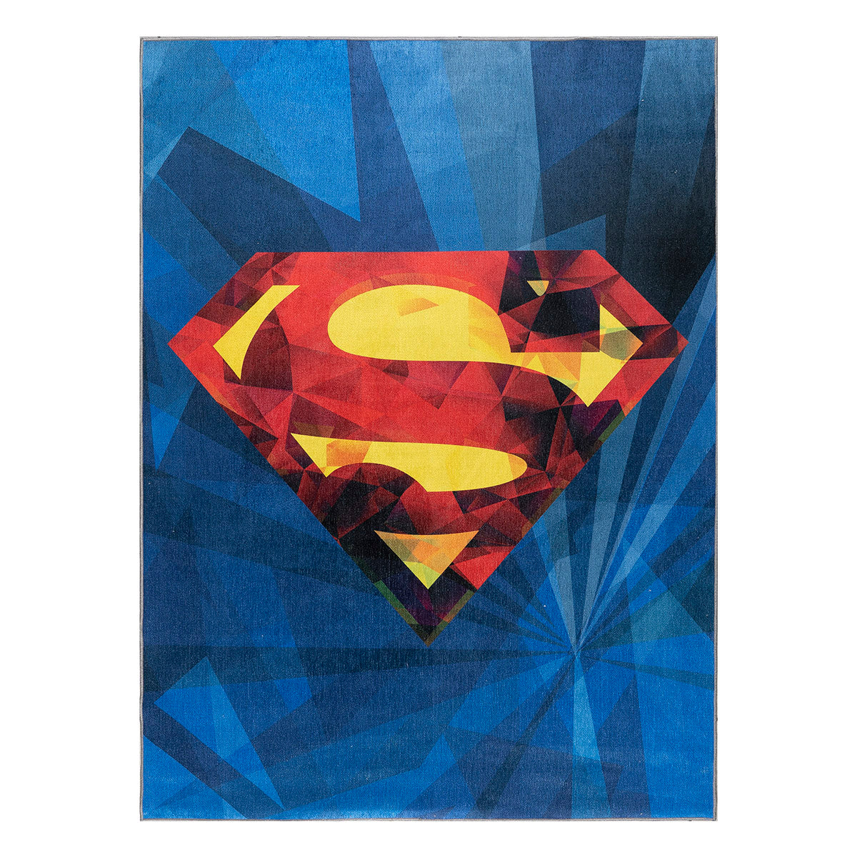 Χαλί Art 6187 Superman 130x180εκ Μπλε