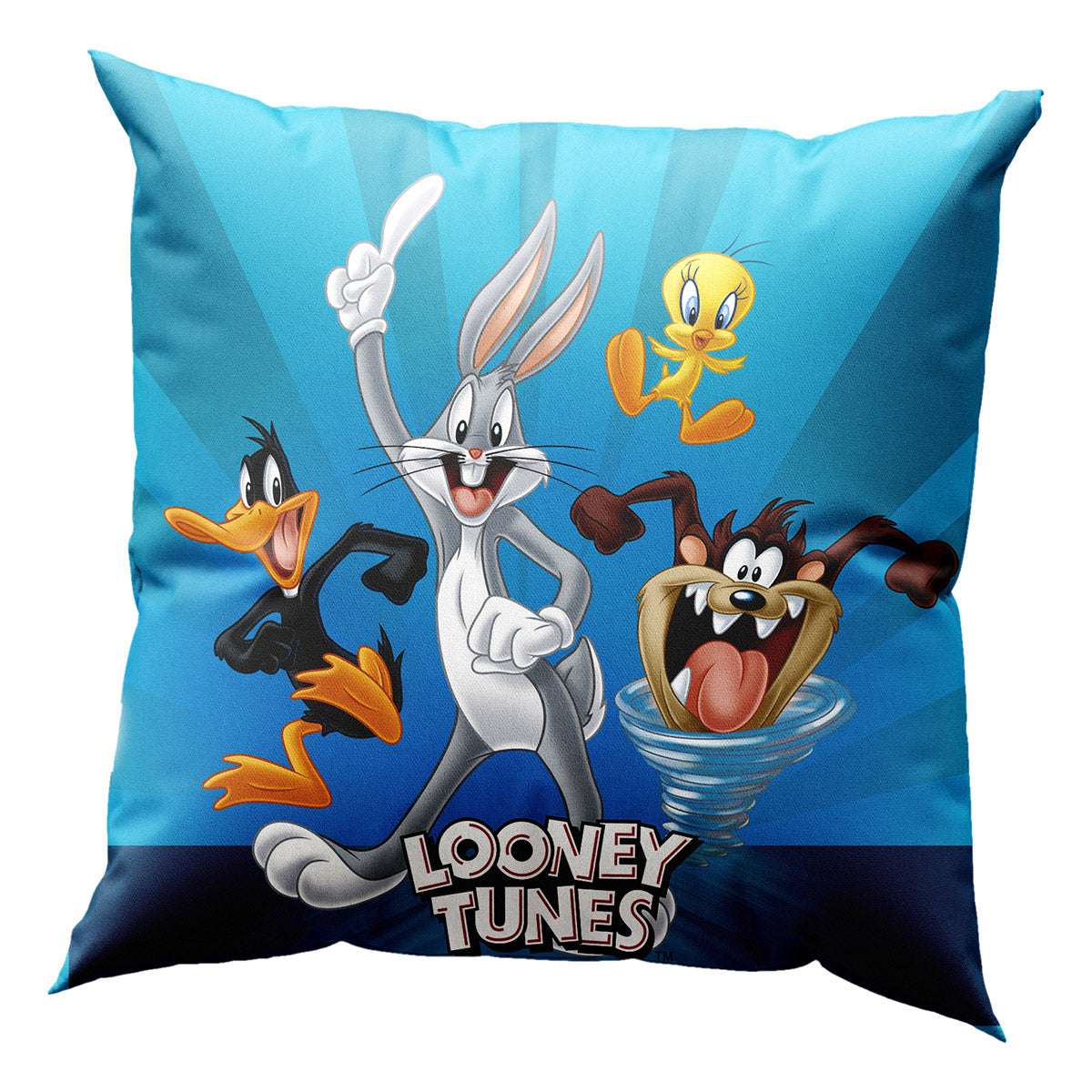 Μαξιλάρι με Γέμιση Art 6188 Looney Tunes 40x40εκ Μπλε