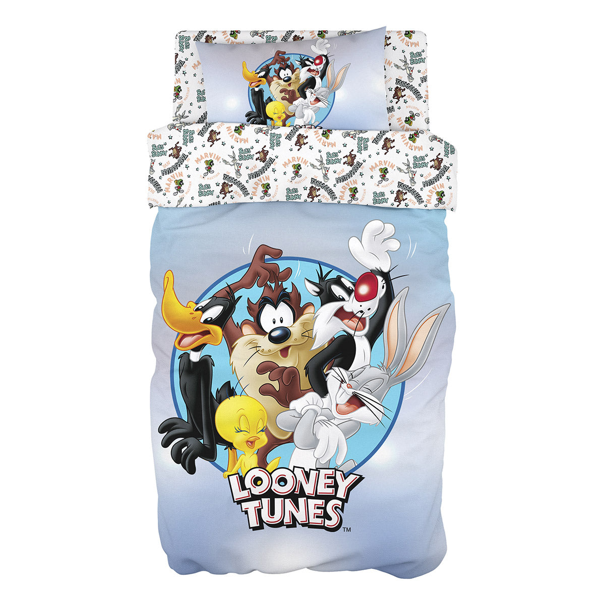 Σετ Πάπλωμα Μονό Art 6189 Looney Tunes 160x240εκ Εμπριμέ