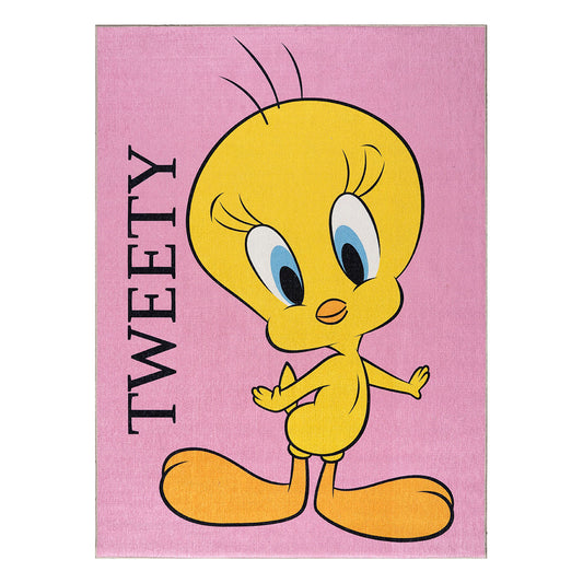 Χαλί Art 6190 Tweety 130x180εκ Ροζ