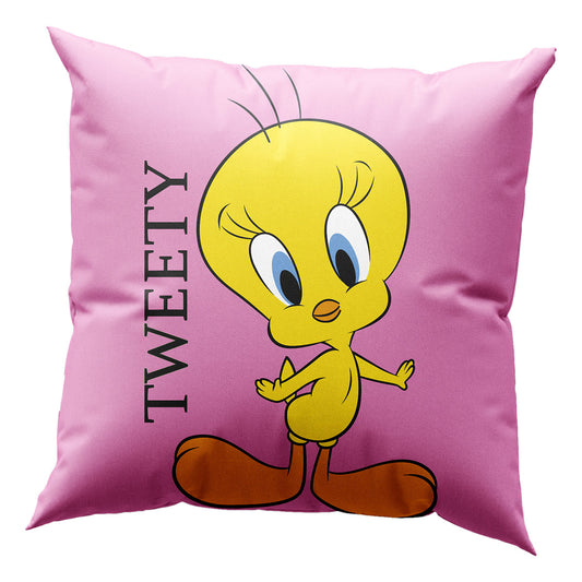 Μαξιλάρι με Γέμιση Art 6190 Tweety 40x40εκ Ροζ