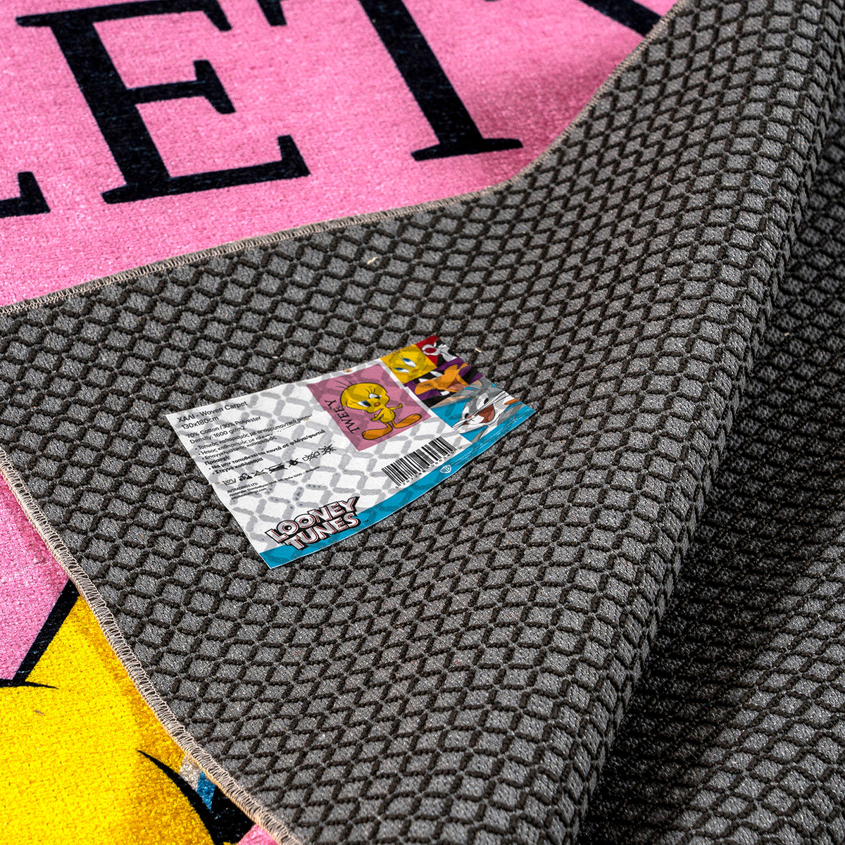 Πατάκι Art 6190 Tweety 55x85εκ Ροζ